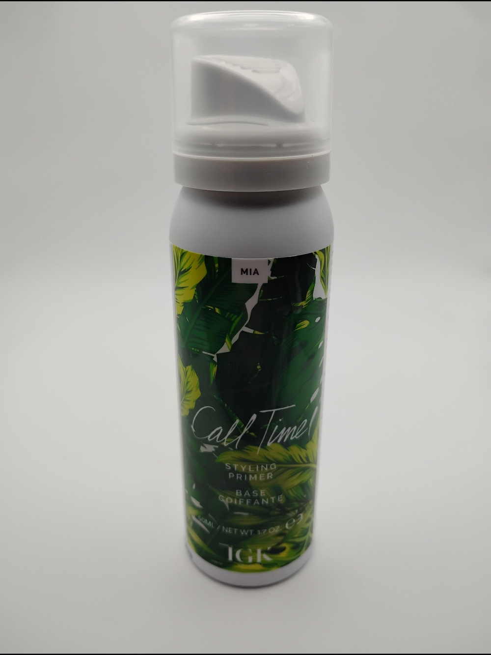 IGK Heat & UV Protection: Safeguards hair up to 450°F aCalf Time Styling Primer